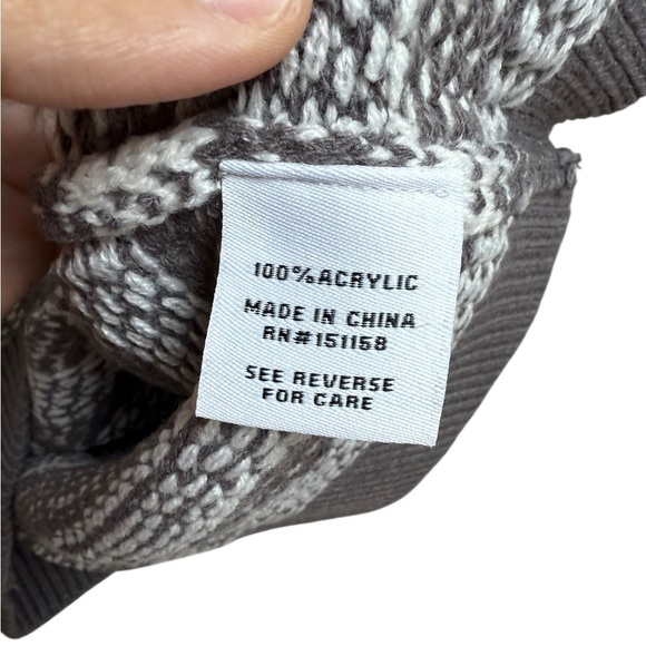 NWT 525 Gray & White Checkered Knit Cami Tank Top Size Small sweater tank - Picture 3 of 4